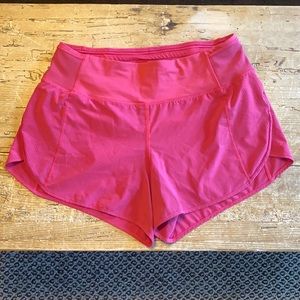 Lululemon Speed up short 3.5" inseam size 8